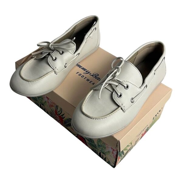 Tommy Bahama Women's Seafarer Boat Shoes White Size 8.5 - Picture 6 of 16